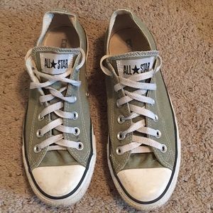 Green All Star Converse